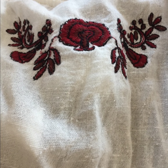 On hold** RARE Free People tunic gauzy - Picture 6 of 13